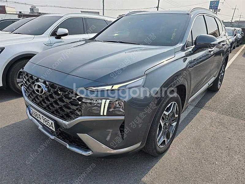 싼타페 중고 싼타페 더 뉴 싼타페 하이브리드 중고 가격 회색 2023년식 1.6 4WD 캘리그래피 수원중고차--3