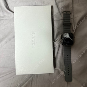 거의 새상품)애플워치 울트라2 블랙티타늄 블랙오션밴드49mm 싸게 드립니다