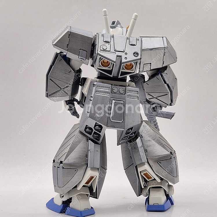 도색작 mg 건담 NT-1 알렉스2.0 반다이 프라모델...--4