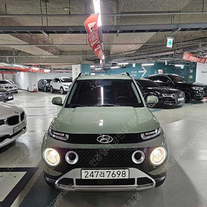 경차 중고 캐스퍼 중고 가격 소형SUV 중고 녹색 2023년식 19,143km 1.0 가솔린 터보 인스퍼레이션 중고자동차