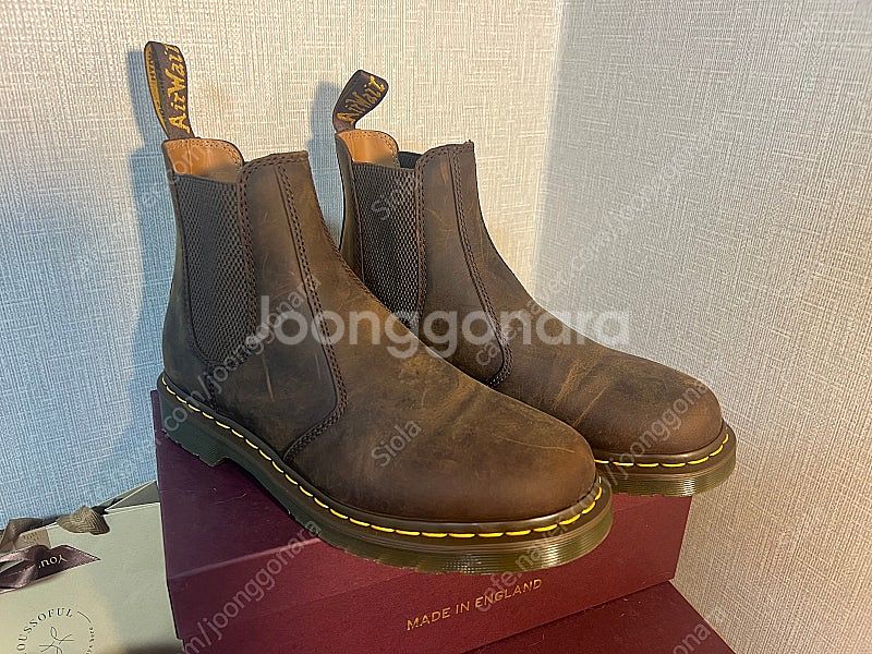 닥터마틴 2976 크레이지호스 첼시부츠--0