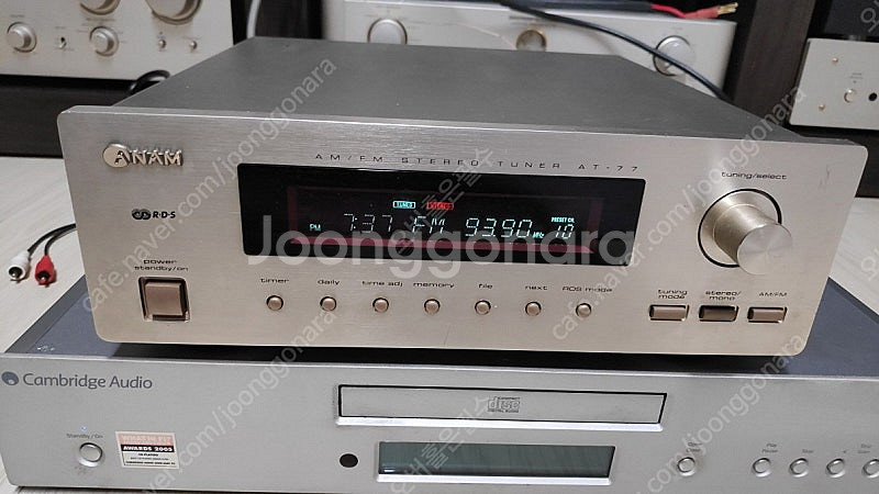 아남 튜너 AT77 / 오버홀 작업된 튜너--0