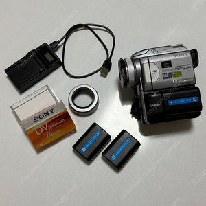 [레어] SONY DCR-PC120 6mm 핸디캠 빈티지 캠코더