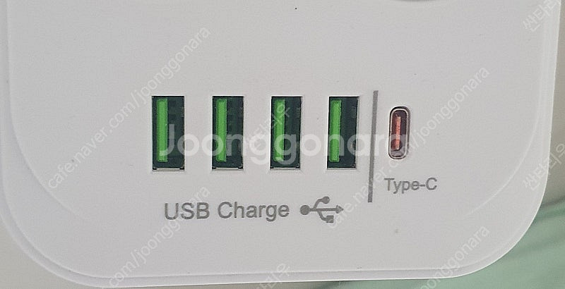 멀티탭 끝판왕 2m, 6구, 2500w, usb 4포트...--4