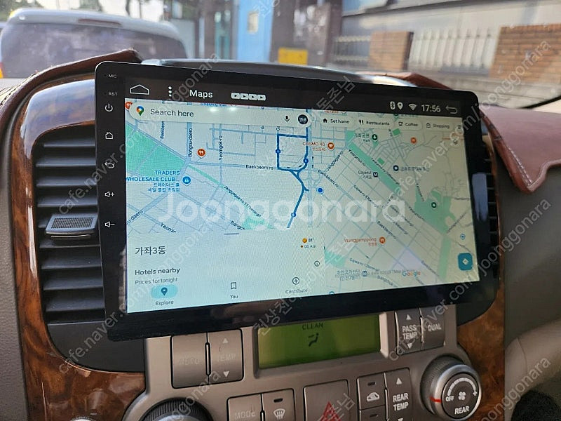 그랜드카니발 안드로이드올인원 (후석티비포함) 판매합니다--0