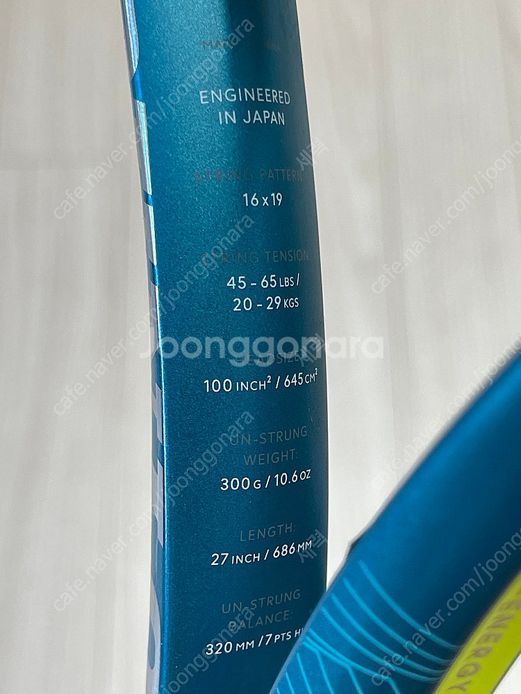 던롭 SX300 2025 테니스라켓 팝니다--7