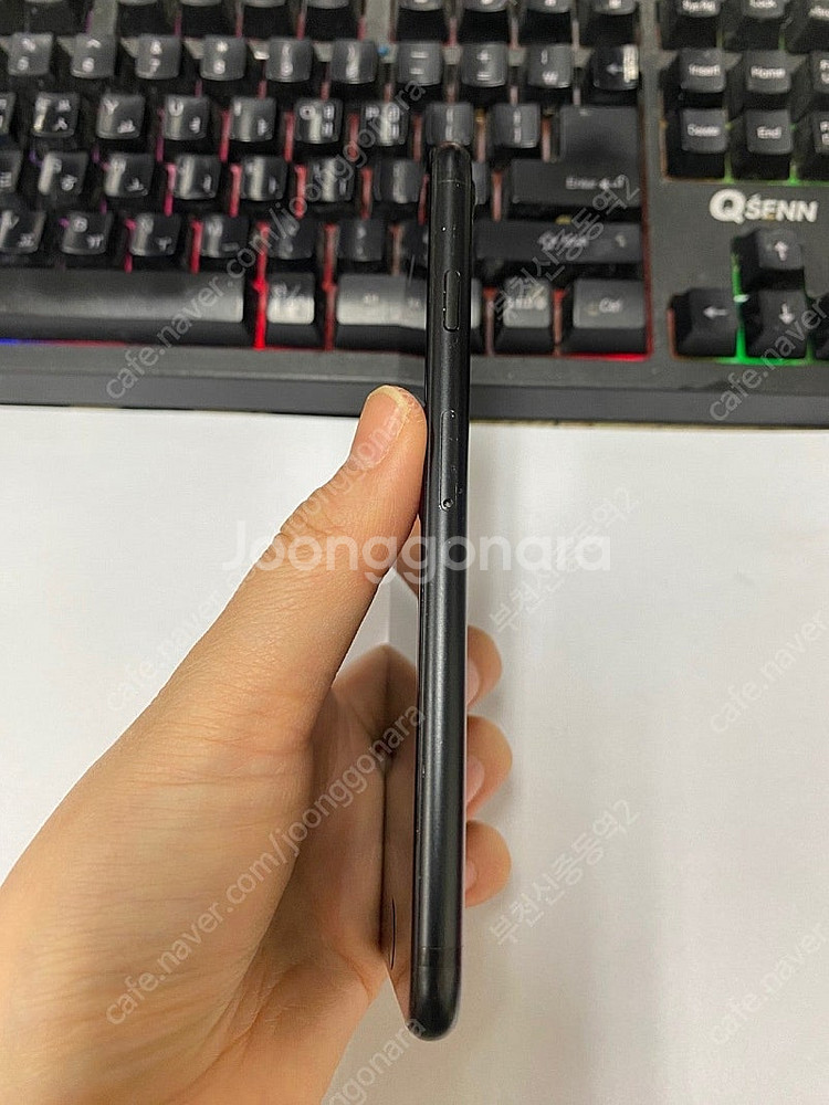 197269 아이폰7 매트블랙 외관깔끔 32GB 무잔상...--5