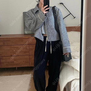샵게드<shop ged> 트위드 자켓 (새상품,가격내림