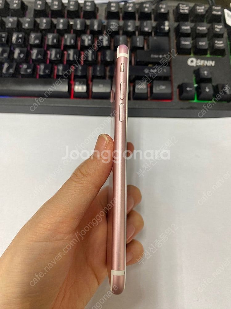 197323 아이폰7 로즈골드 32GB 무잔상 인스타감...--4