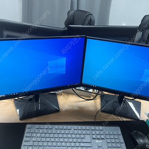 사무용 pc셋트 듀얼모니터