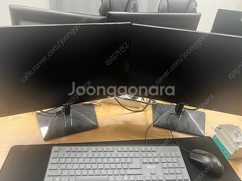 사무용 pc셋트 듀얼모니터--4