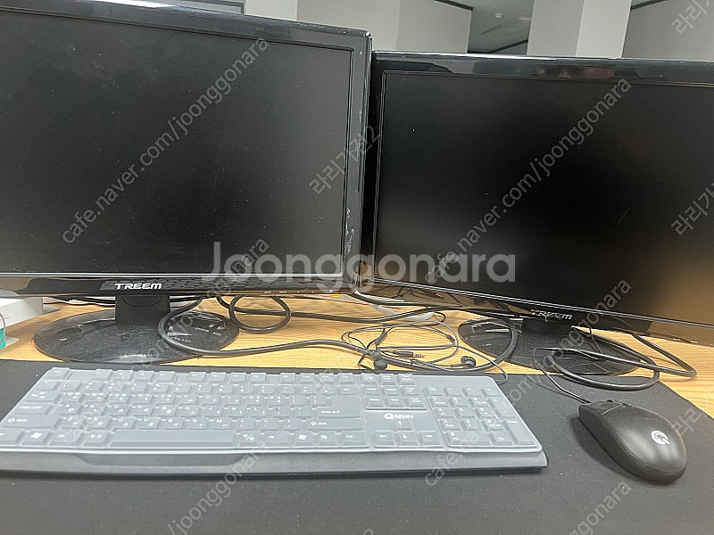 사무용 pc셋트 듀얼모니터--6
