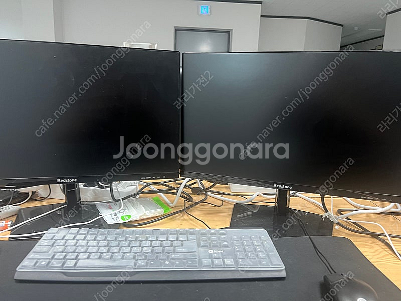 사무용 pc셋트 듀얼모니터--8