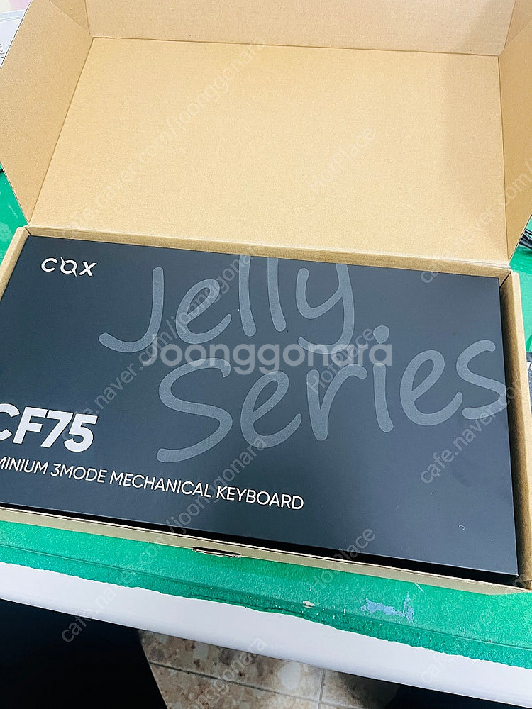 COX CF75 알루미늄 기계식 키보드 핑크소다 젤리 ...--3