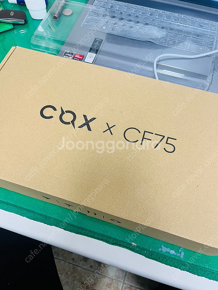 COX CF75 알루미늄 기계식 키보드 핑크소다 젤리 ...--4