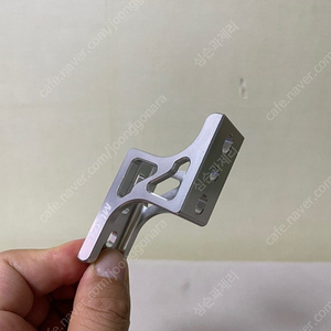 알루미늄 캐리어블록 확장블럭 익스텐셔너 판매합니다 새것