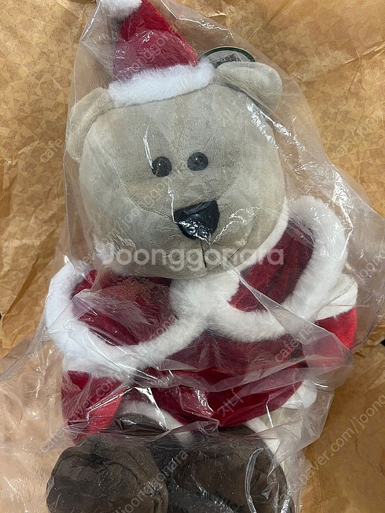 스타벅스 크리스마스 베어 빅 베어리스타 인형 팝니다--0