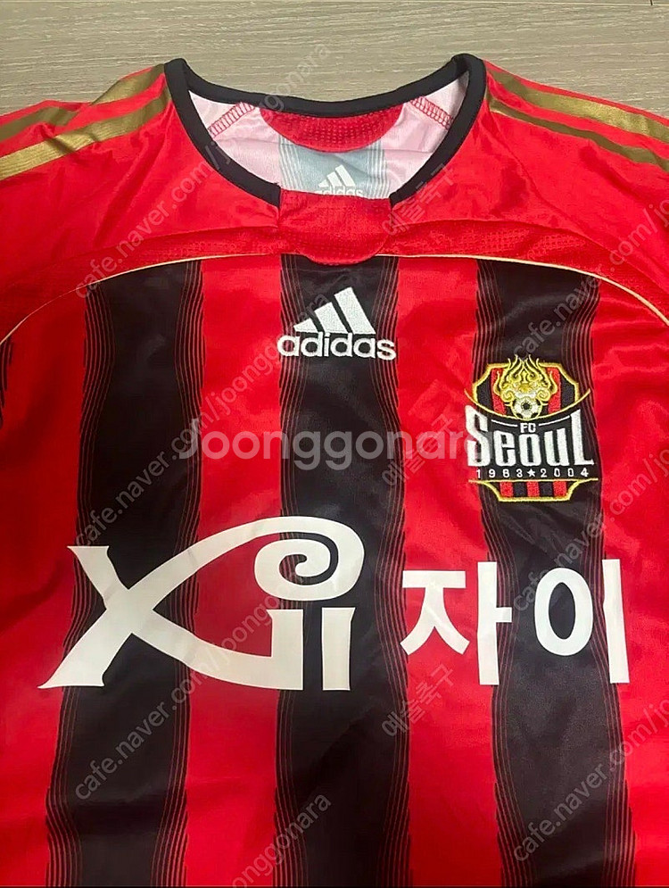 FC서울 07-08 홈 긴팔 유니폼 100 (이민성 마...--5