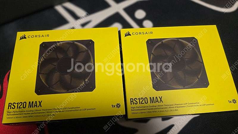 커세어 rs120max 2개--0
