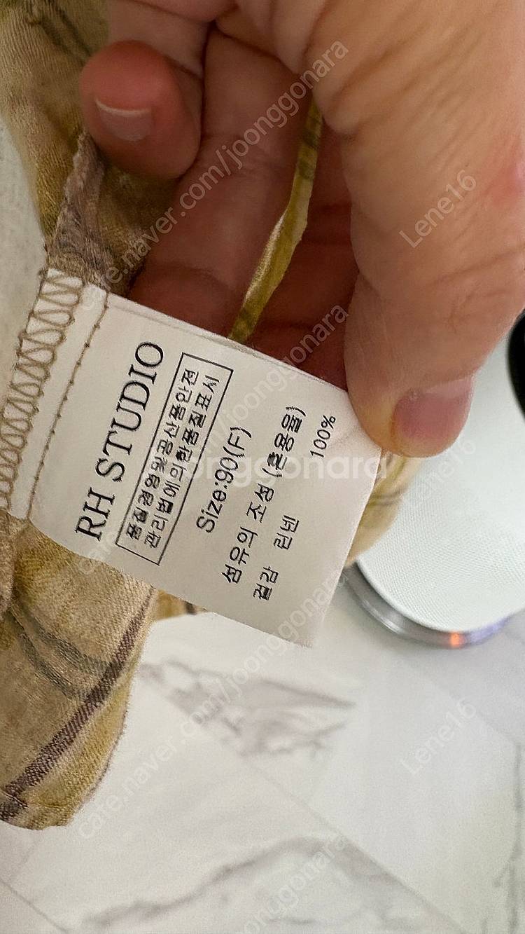 RH 린넨 체크 크롭 셔츠, 린넨 슬리브리스 원피스--3