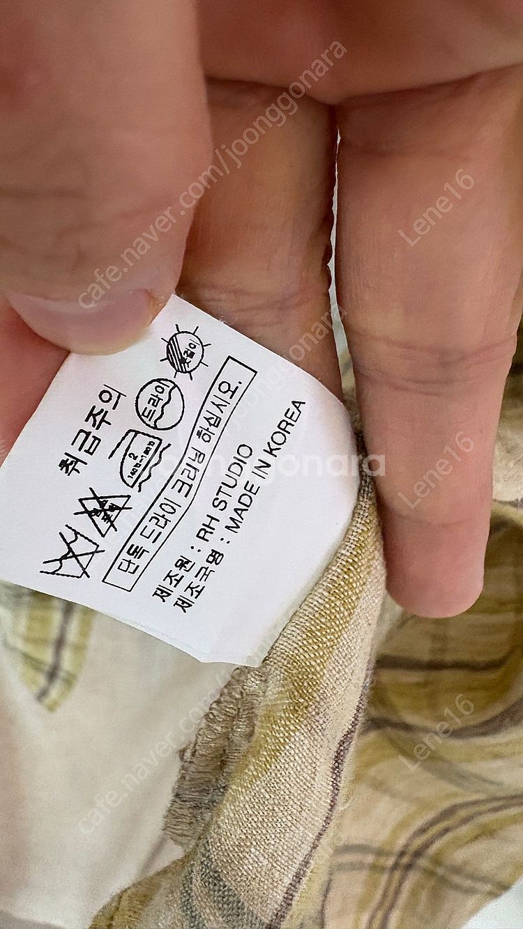 RH 린넨 체크 크롭 셔츠, 린넨 슬리브리스 원피스--5