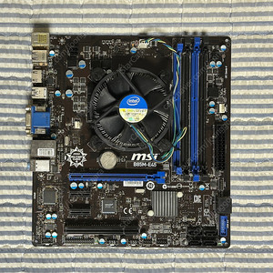 i5-4690 + B85M 보드 + DDR3 4GBx3 + 2.5 SSD 120GB