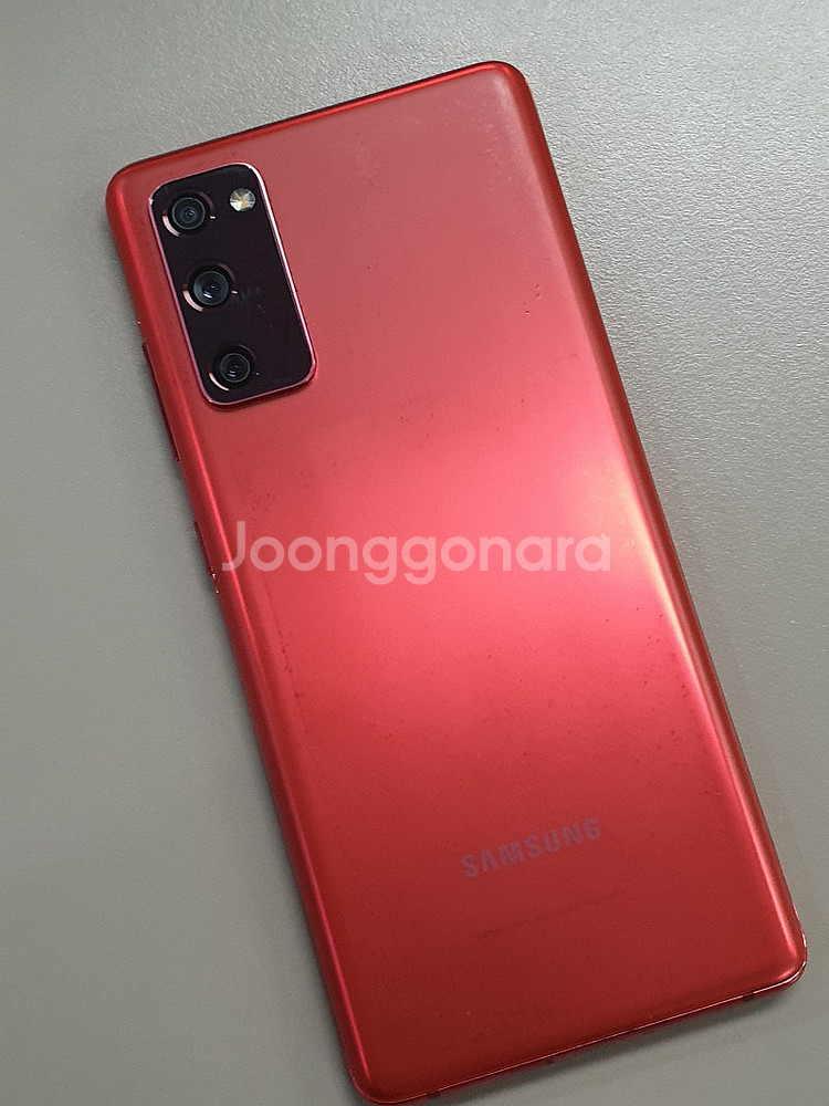갤럭시 S20FE 레드 128기가 21년 2월개통 미파...--0