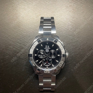 [43mm] 태그호이어 아쿠아레이서 크로노 그래프 BA0927 CAY1110