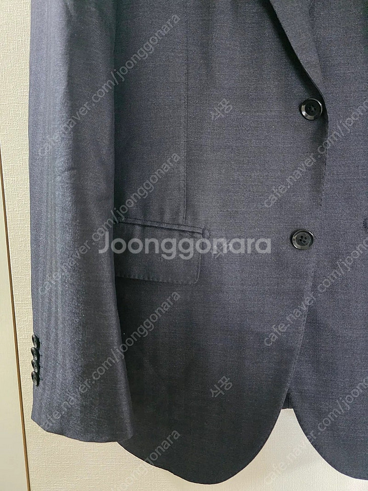 링자켓 브릴라 네이비 헤링본 울실크 수트 / (링자켓 ...--2