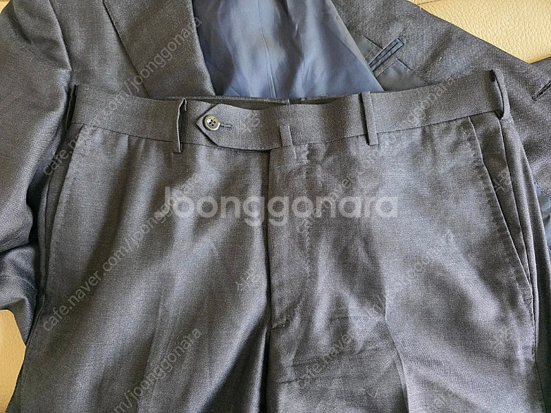링자켓 브릴라 네이비 헤링본 울실크 수트 / (링자켓 ...--7