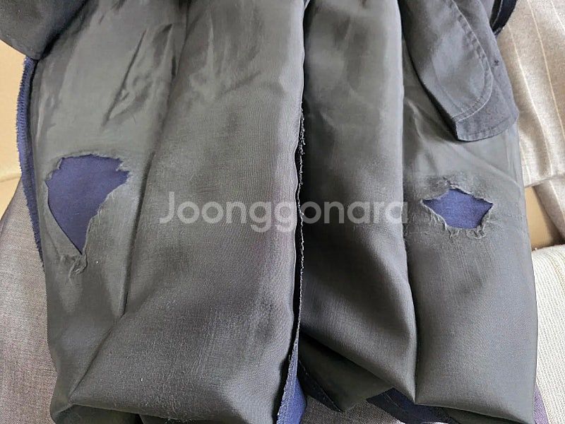 브릴라 퍼 일 구스토 윌리엄 할스테드 모헤어 네이비 수...--9