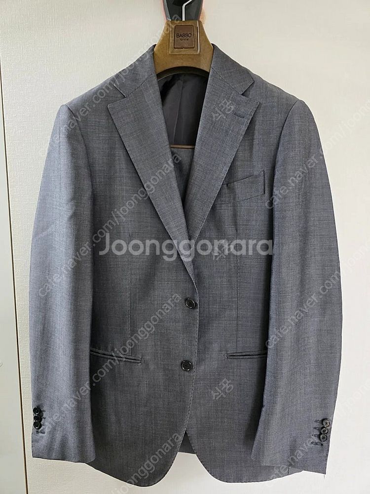 브릴라 퍼 일 구스토 모헤어 그레이 수트 / (링자켓 ...--0