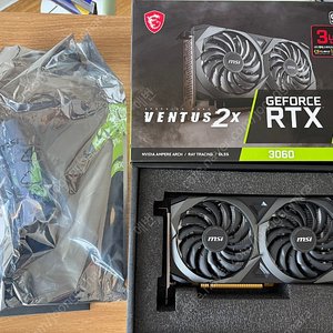 Msi RTX3060 벤투스2X OC D6 12G