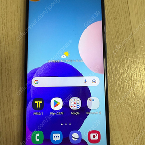 SM-A217N/ 블루 갤럭시 A21S 32기가 택포