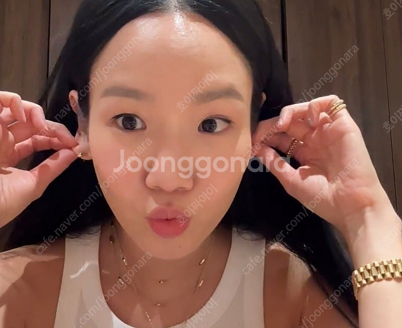 하이앤드주얼리 샐리손 시그니처펜슬귀걸이 이청아귀걸이 뷔...--1