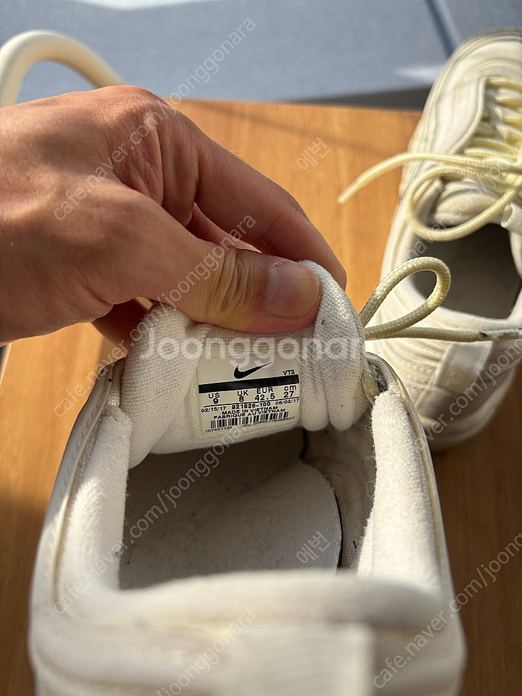 나이키 에어맥스 97 서밋화이트 뱀피 270--3