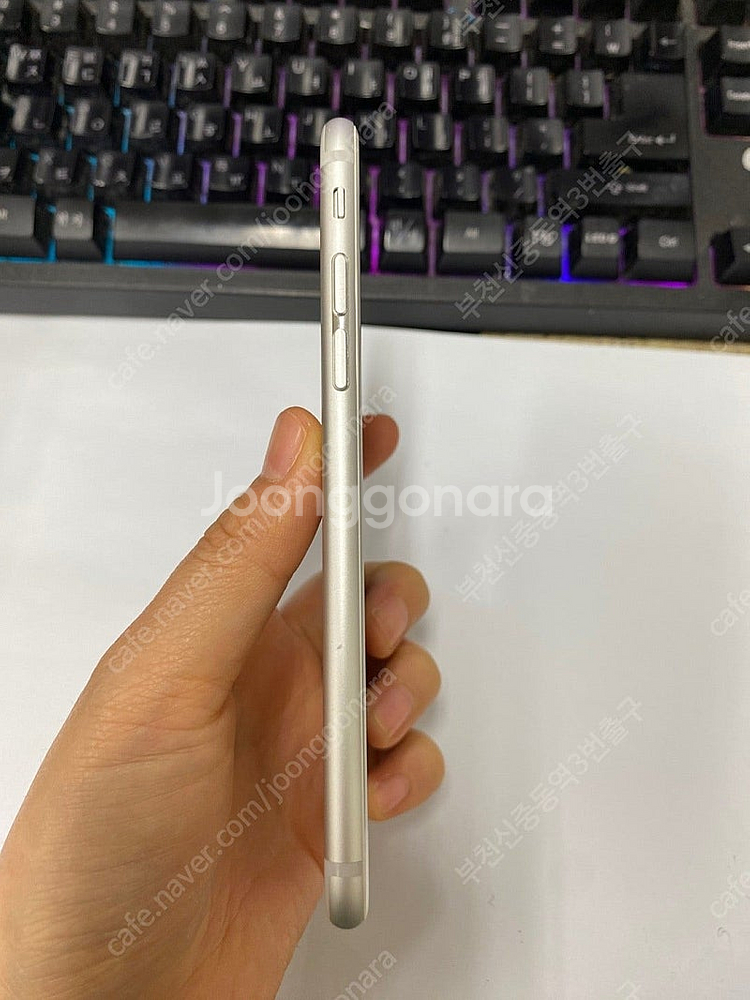 028734 아이폰6 실버 외관SS급 64GB 배터리성...--4