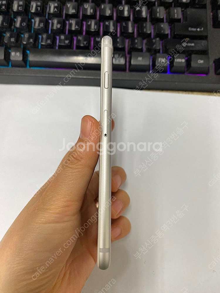 028734 아이폰6 실버 외관SS급 64GB 배터리성...--5