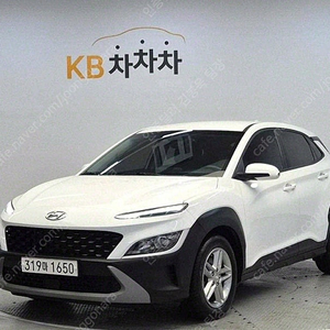 코나 중고차 가격 코나 더뉴코나 중고 흰색 2022년식 가솔린 1.6 터보 2WD 스마트 중고차싸게사기