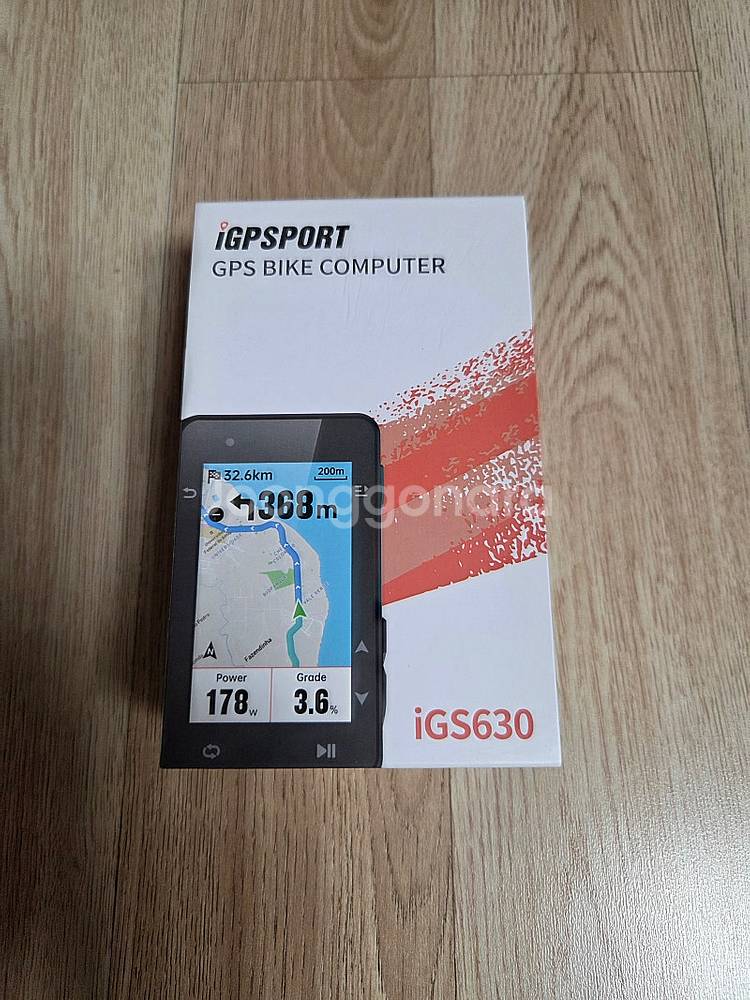 IGPSPORT 자전거 속도계 IGS630 미개봉 새제...--0