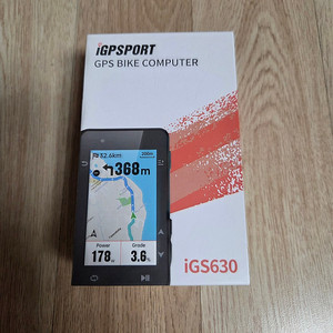 IGPSPORT 자전거 속도계 IGS630 미개봉 새제품 팝니다