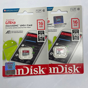 [새상품] 샌디스크 마이크로 SD카드 16GB