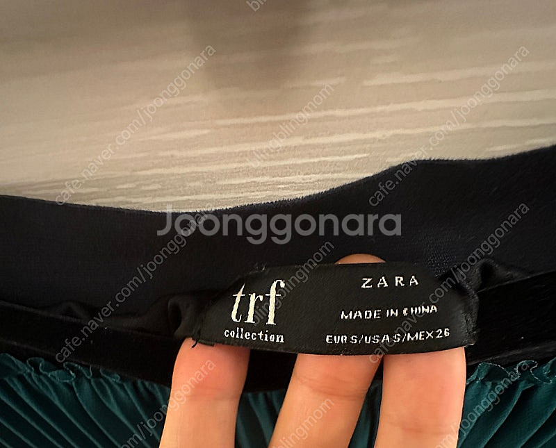 자라 zara 플리츠 스커트 새상품 /밴딩스커트 택포 ...--4