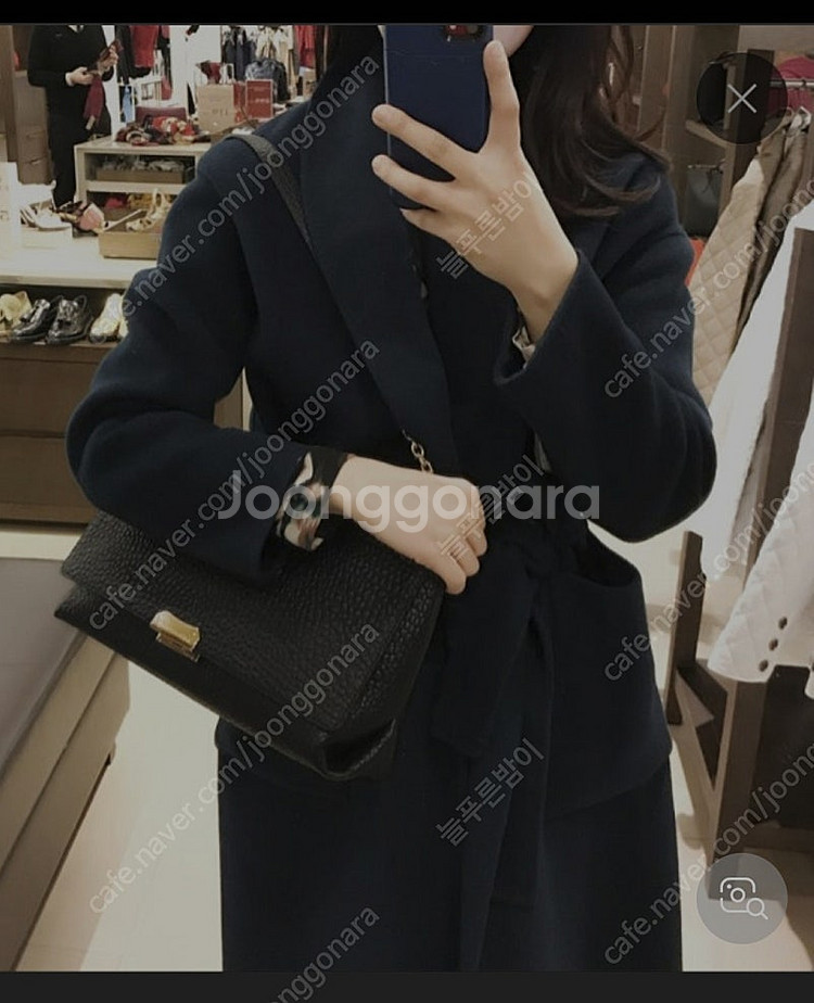 버버리 레더 숄더백 카프스킨 말텐홀 테수토호보백버킷백명...--2