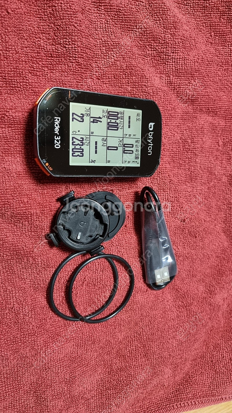 브라이튼 라이더 320팝니다. GPS 속도계--0