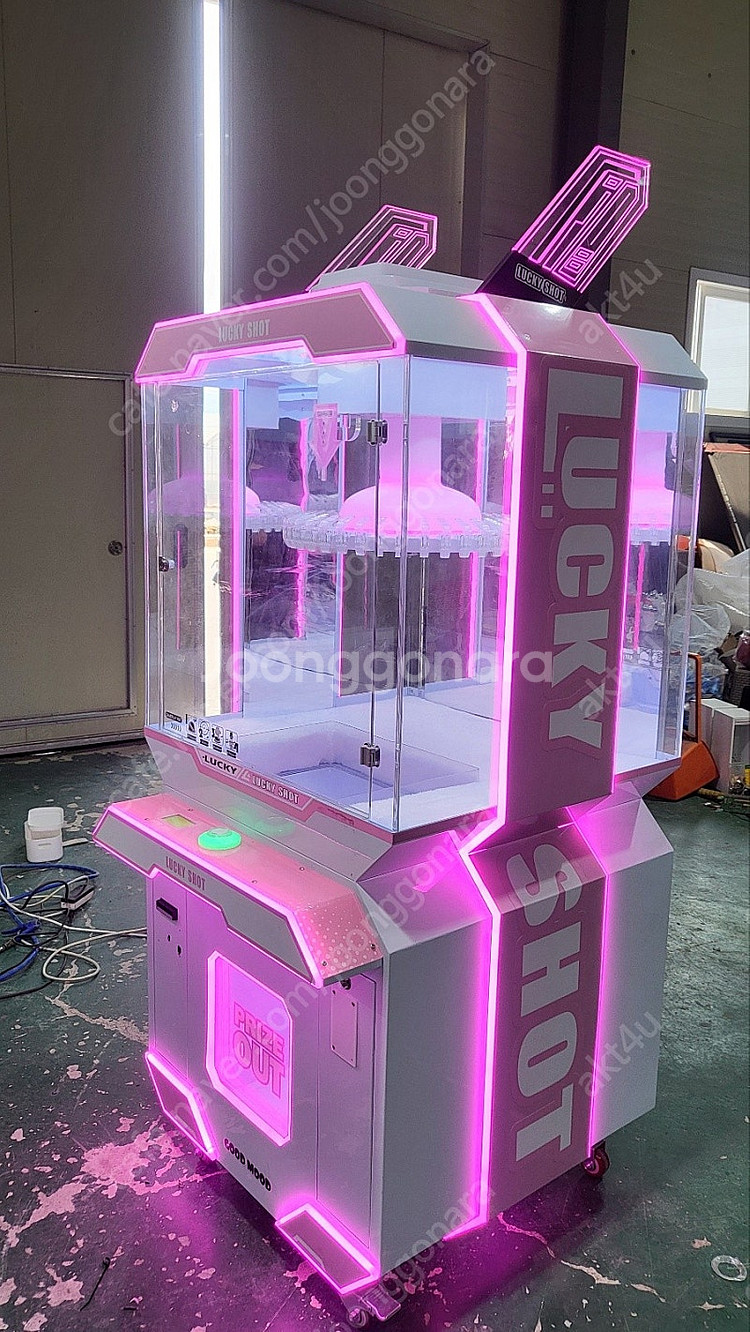 럭키샷 뺑글이 뽑기기계--1