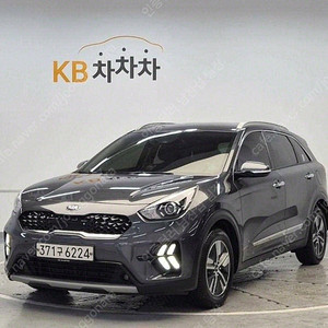 기아 니로 중고 니로 더 뉴 니로 중고차 회색 2020년식 75,000km 1.6 HEV 프레스티지 중고자동차