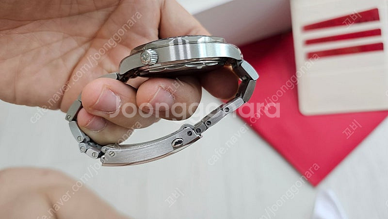 오메가 씨마스터 300 블랙 팝니다--4