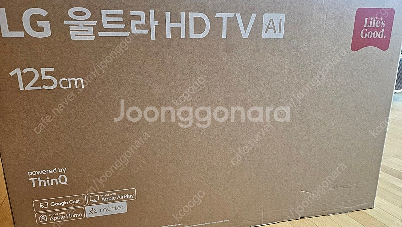 LG 50인치 LED TV 새상품 LG 50UA7500...--0