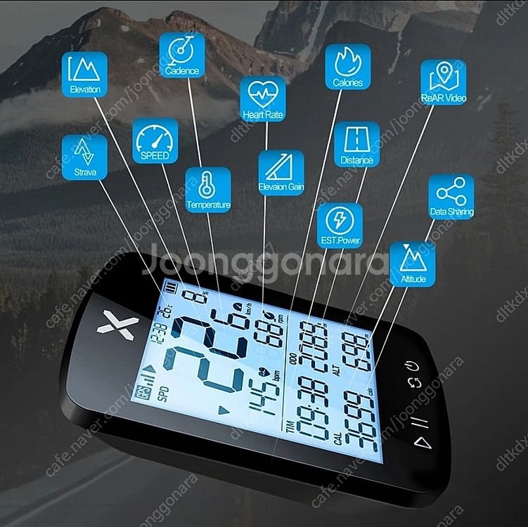 XOSS G2 plus 최신형속도계/속도계 마운트(미사...--2
